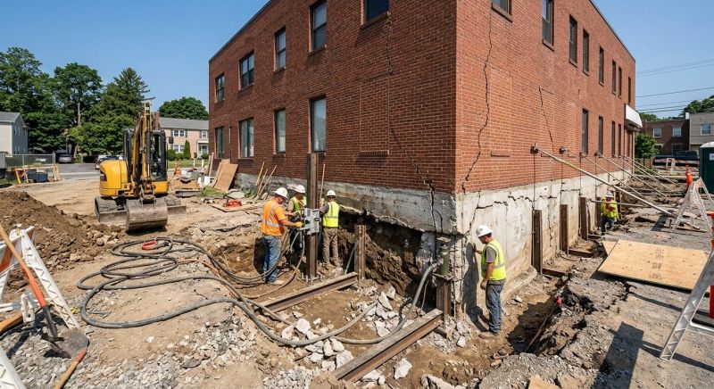 Building Foundation Repair in Dunn, NC