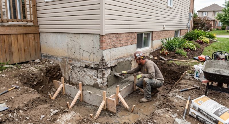 Building Foundation Repair in Durham, NC