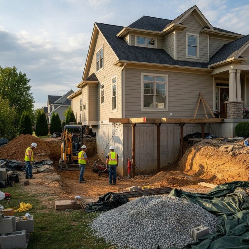 Building Foundation Repair in Harnett County, NC