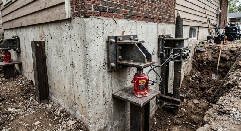 Concrete Foundation Leveling in Apex, NC