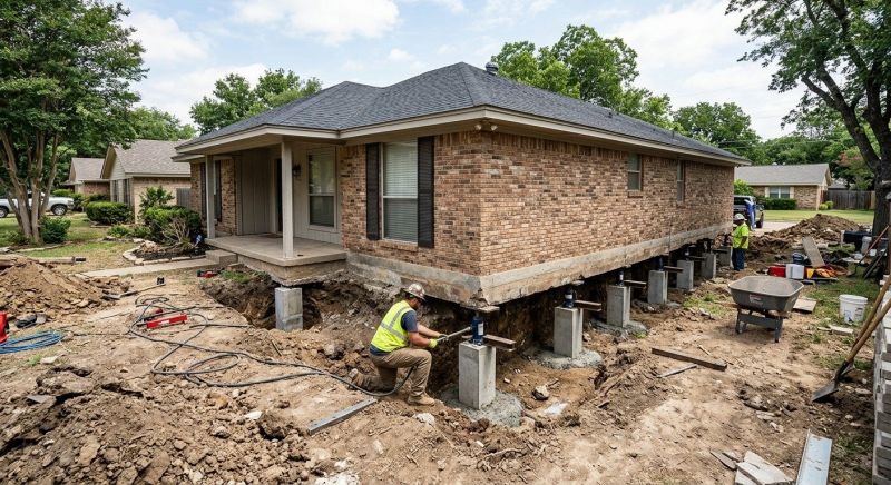 Concrete Foundation Leveling in Carrboro, NC