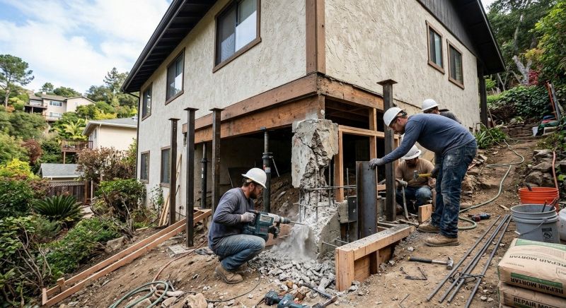 Concrete Foundation Repair in Raleigh, NC