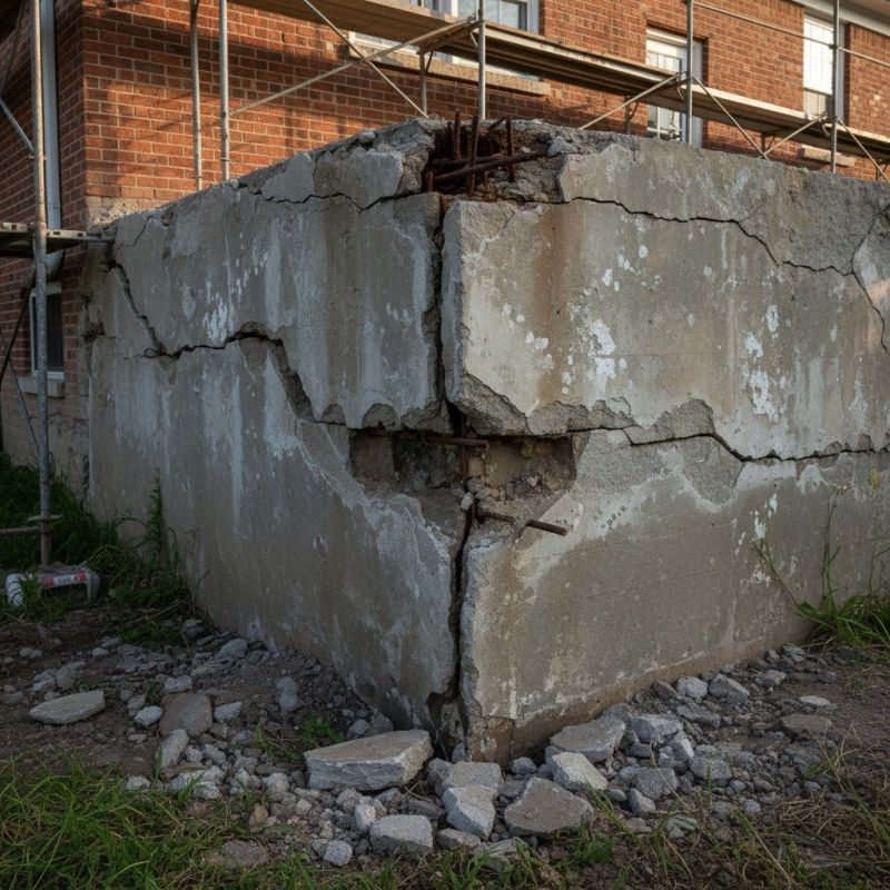 Cracked Foundation Repair in Benson, NC