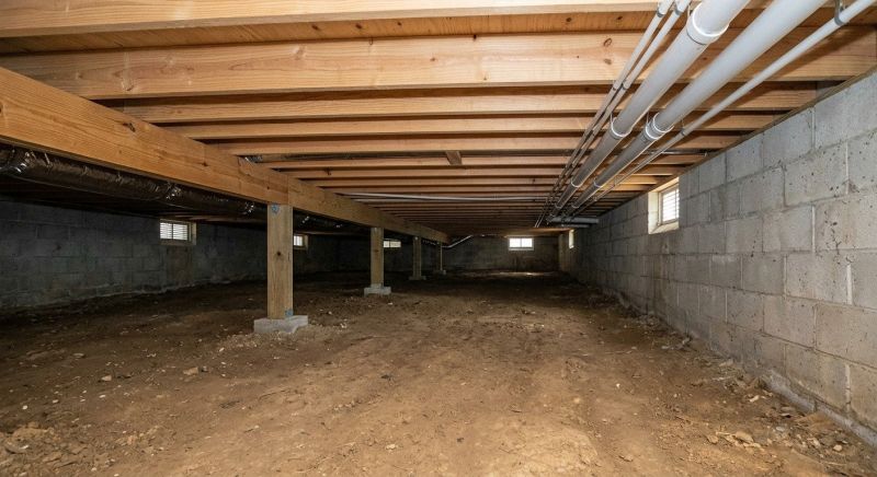 Crawl Space Leveling in Holly Springs, NC