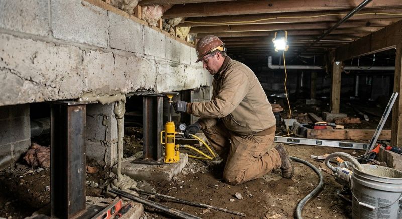 Crawlspace Foundation Repair in Benson, NC