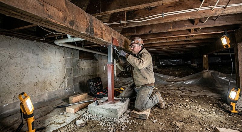 Crawlspace Foundation Repair in Durham, NC