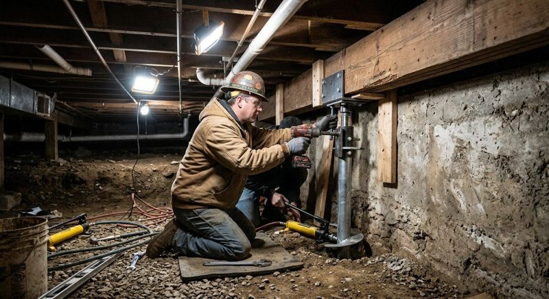 Crawlspace Foundation Repair in Johnston County, NC