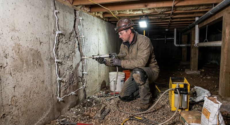 Crawlspace Foundation Repair in Pittsboro, NC