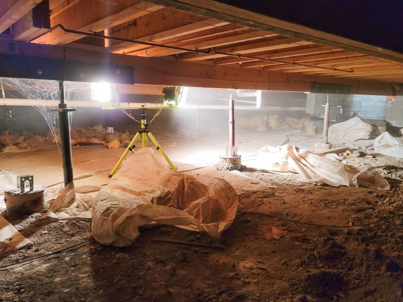 Crawlspace Repair in Holly Springs, NC