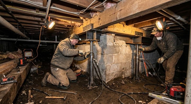 Crawlspace Repair in Holly Springs, NC