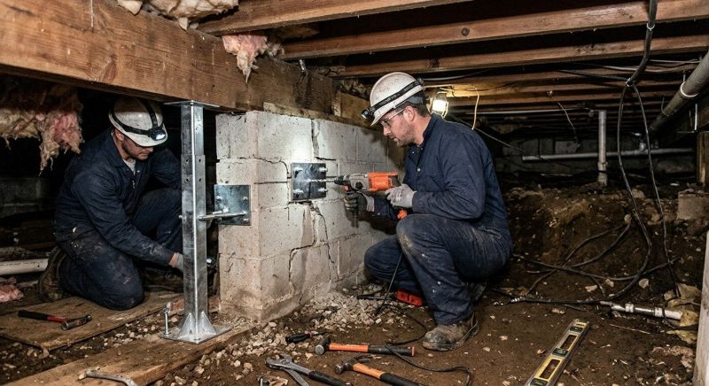 Crawlspace Repair in Holly Springs, NC