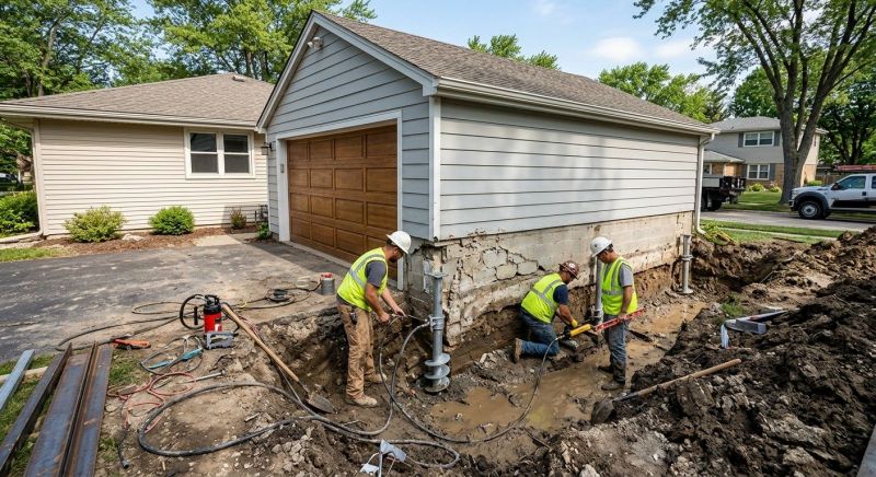 Emergency Foundation Repair in Holly Springs, NC