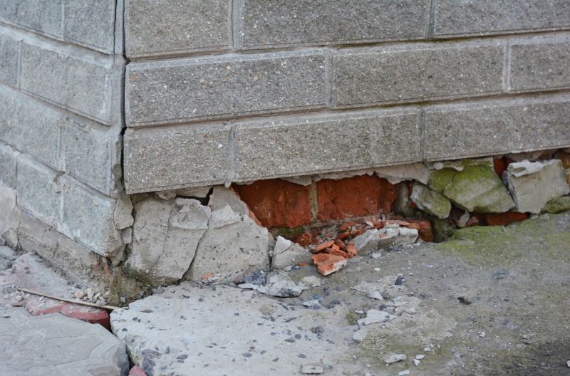 Foundation Damage Repair in Angier, NC