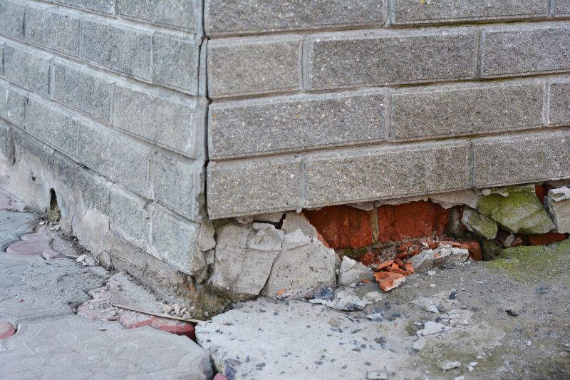 Foundation Damage Repair in Broadway, NC