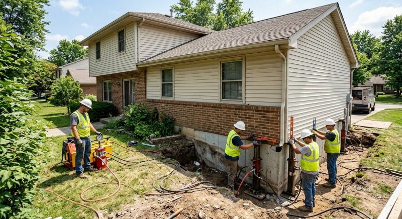 Foundation Jacking in Apex, NC