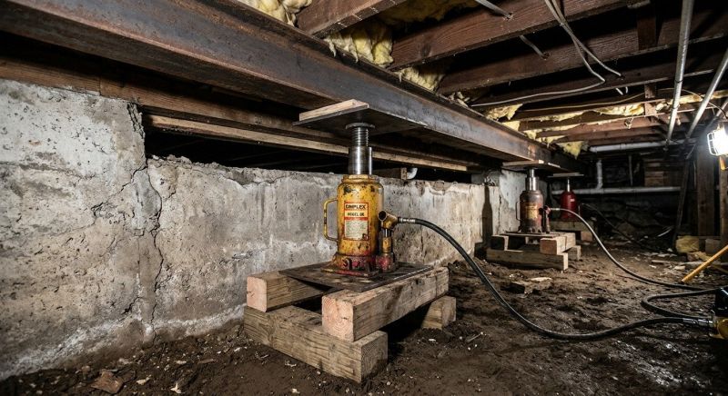 Foundation Jacking in Benson, NC