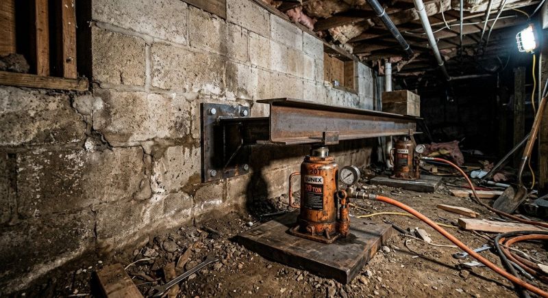 Foundation Jacking in Raleigh, NC