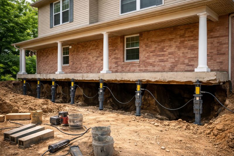 Foundation Jacking in Sanford, NC