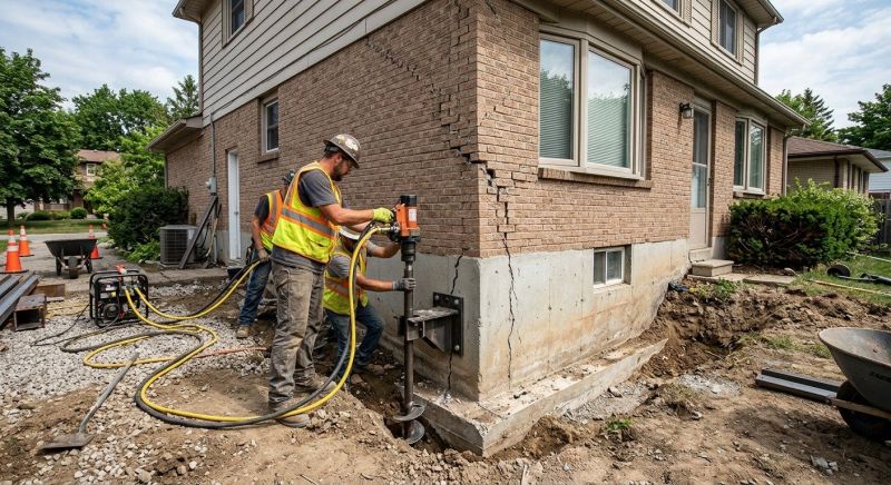Foundation Lifting in Raleigh, NC