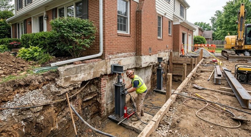 Foundation Raising in Holly Springs, NC