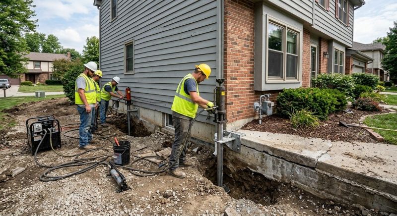 Foundation Stabilizing in Cary, NC