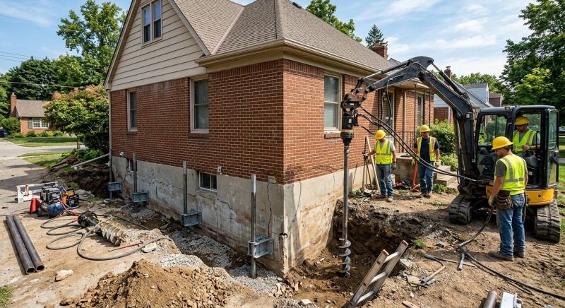 Foundation Stabilizing in Chapel Hill, NC