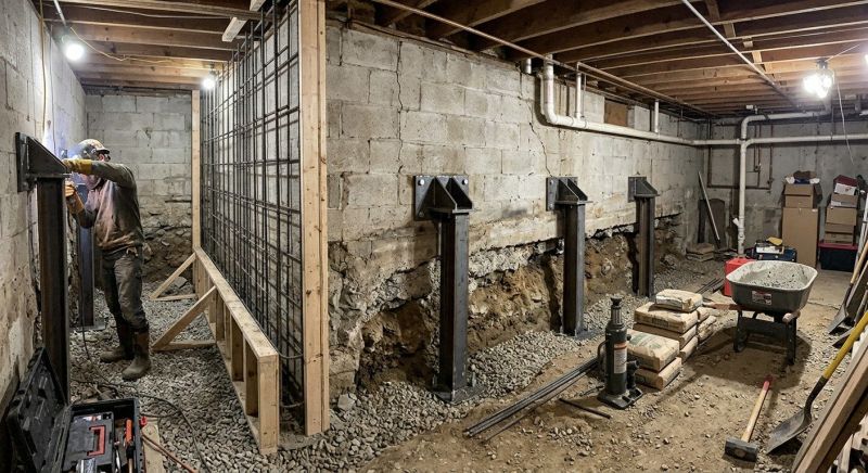 Foundation Stabilizing in Clayton, NC