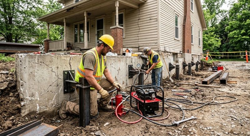 Foundation Stabilizing in Moncure, NC