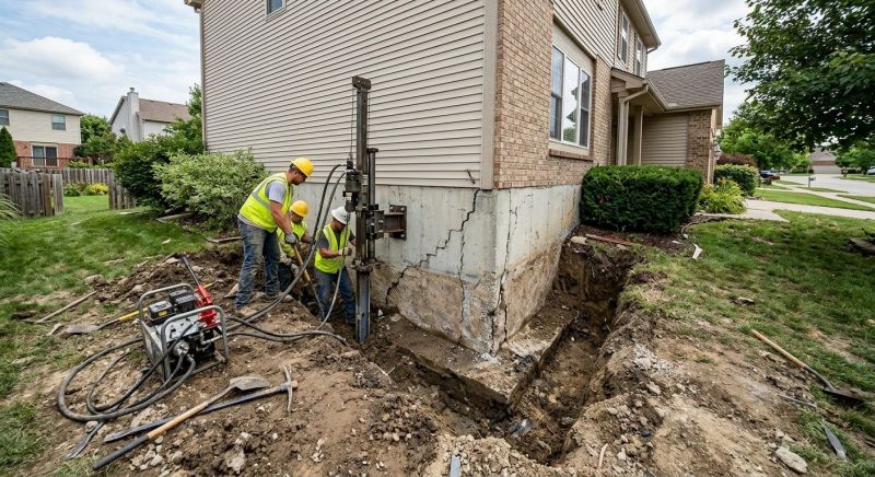 Foundation Stabilizing in Sanford, NC