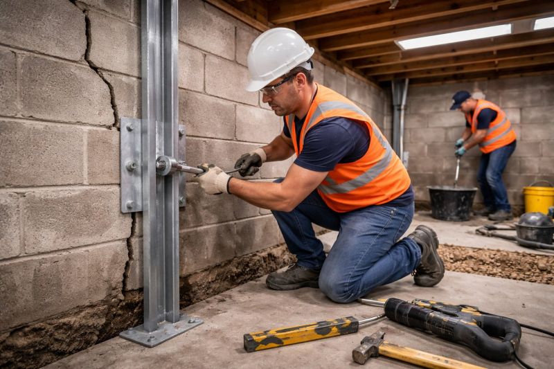 Foundation Structural Repair in Johnston County, NC