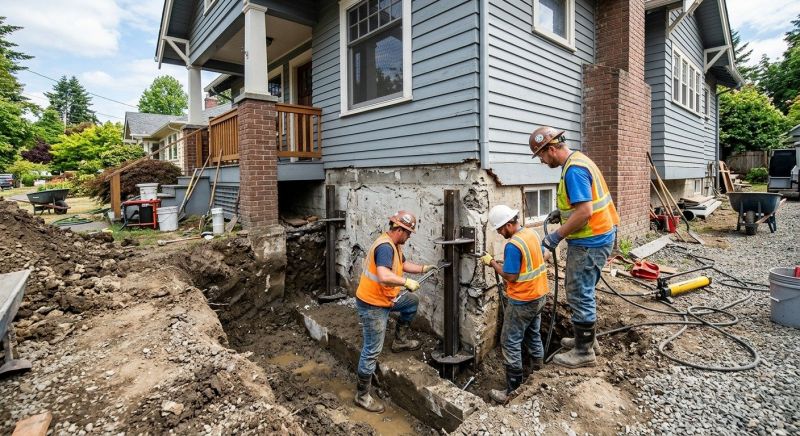 Foundation Structural Repair in Moncure, NC