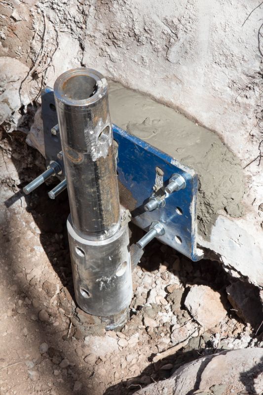 Helical Pile Installation in Holly Springs, NC