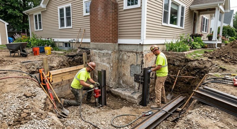 Home Foundation Repair in Fuquay Varina, NC