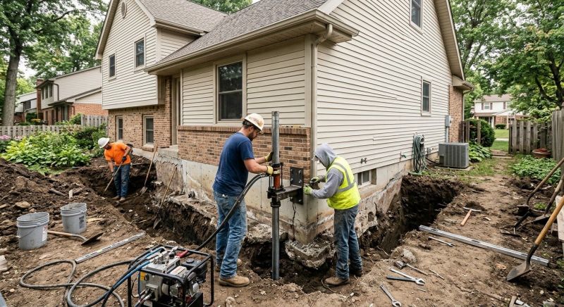 Home Foundation Repair in Knightdale, NC