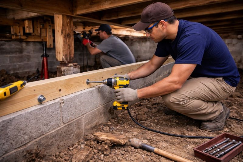 House Foundation Repair in Chapel Hill, NC