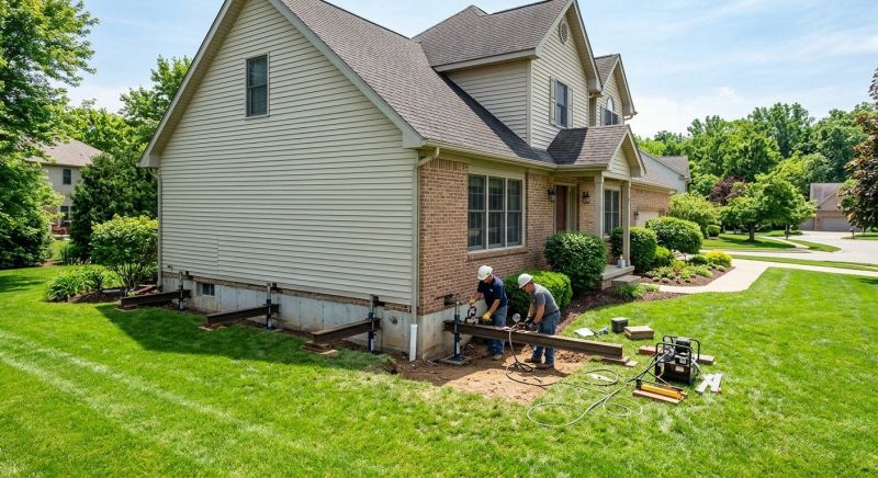 House Leveling in Holly Springs, NC
