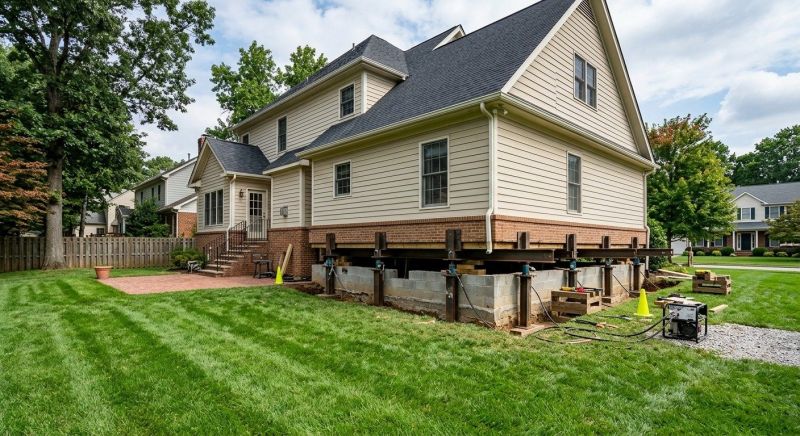 House Leveling in Moncure, NC