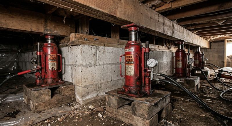 House Settling Repair in Holly Springs, NC