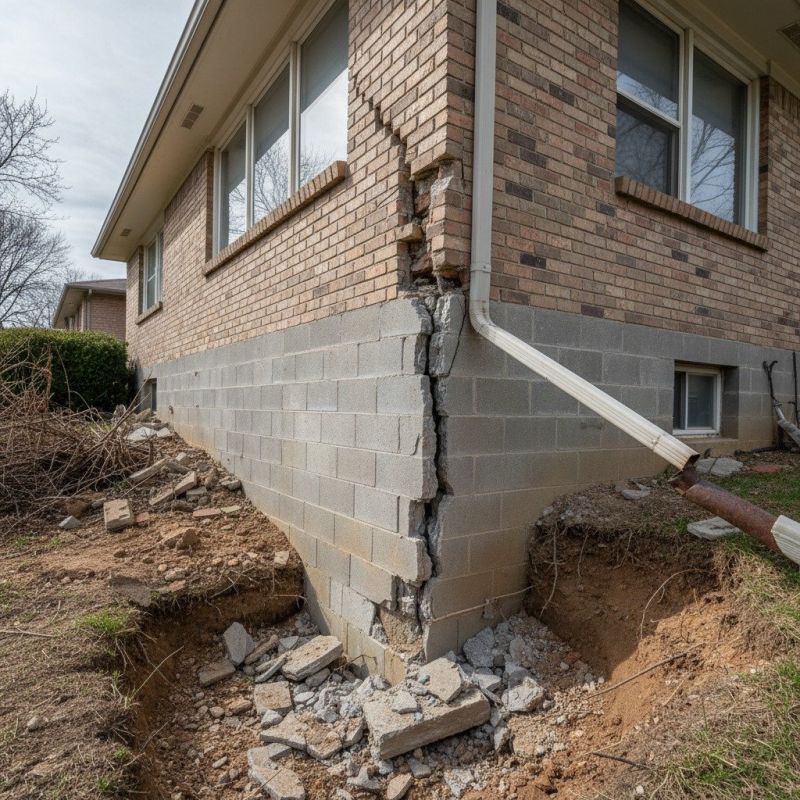 House Settling Repair in Holly Springs, NC