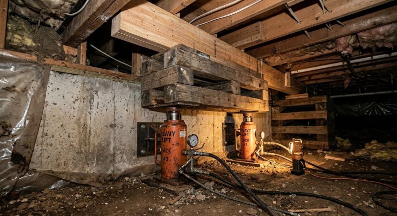 House Settling Repair in Holly Springs, NC