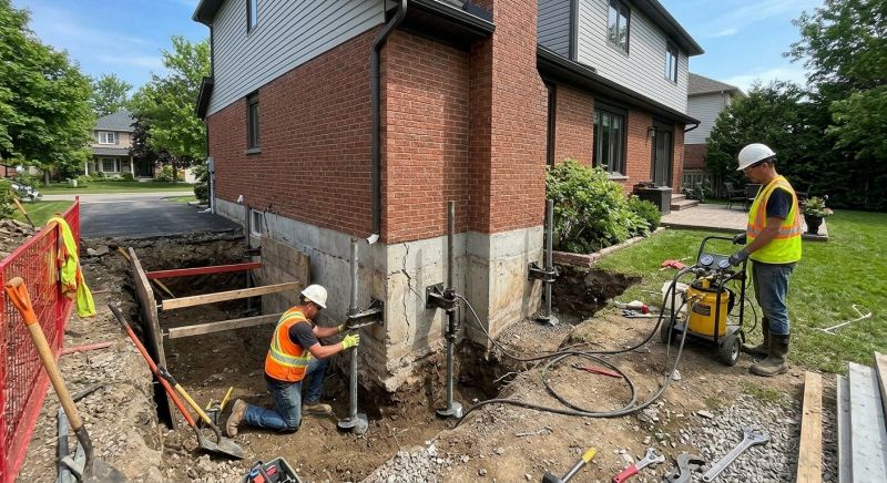 House Underpinning in Holly Springs, NC