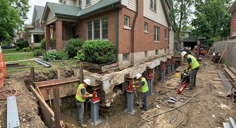 House Underpinning in Holly Springs, NC