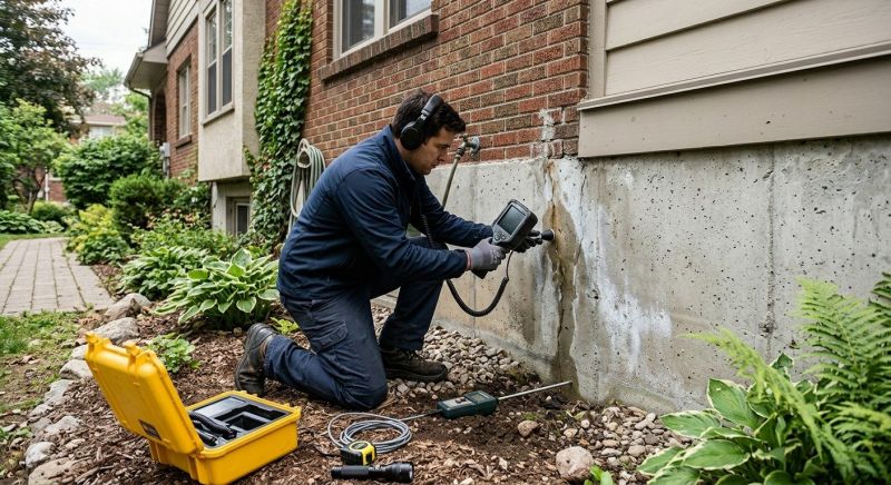 Leaking Foundation Repair in Holly Springs, NC