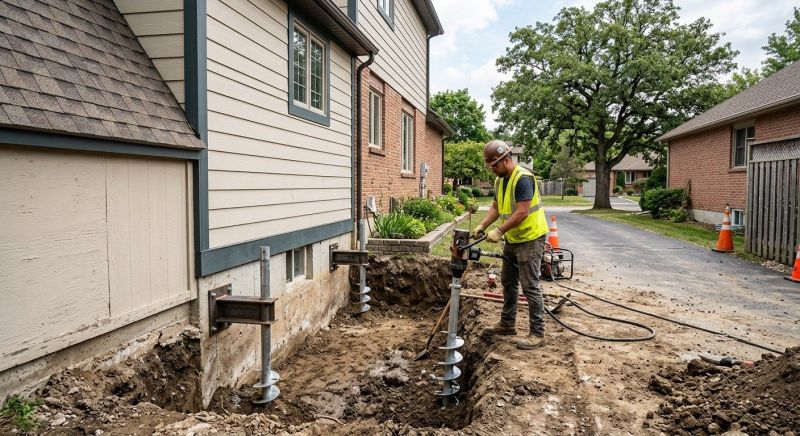 Piering Service in Holly Springs, NC