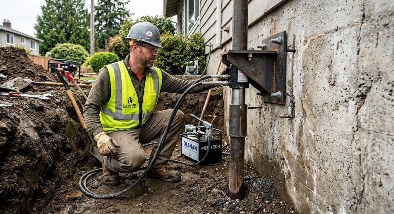 Settling Foundation Service in Broadway, NC