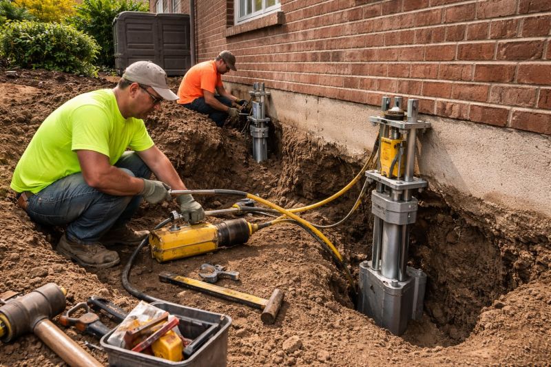 Settling Foundation Service in Broadway, NC