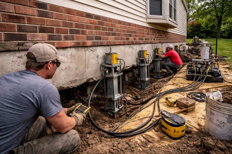 Settling Foundation Service in Cary, NC