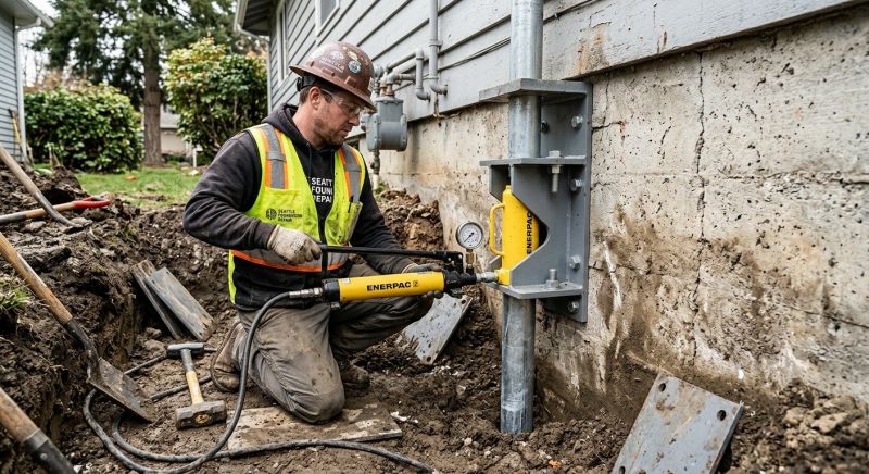 Settling Foundation Service in Morrisville, NC