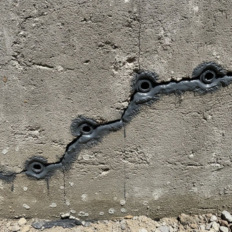 Structural Crack Repair in Holly Springs, NC
