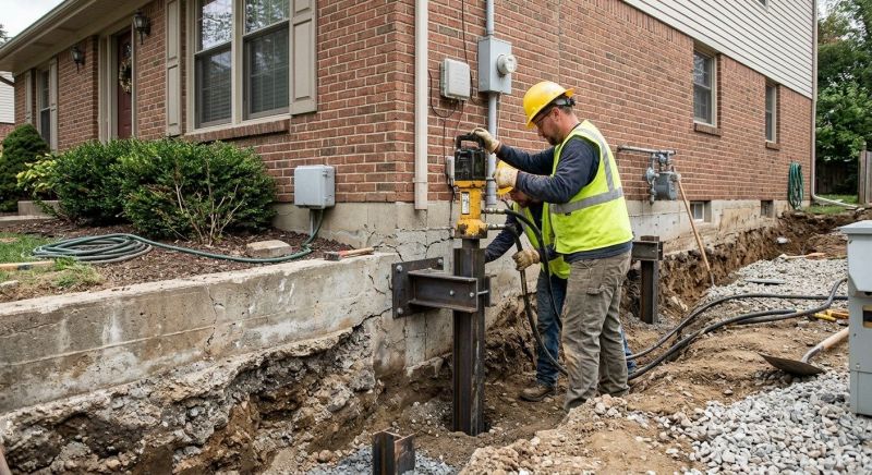 Structural Foundation Repair in Johnston County, NC